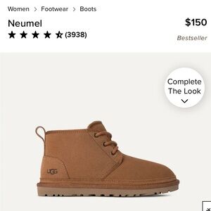 UGG Neumel Chestnut Boots